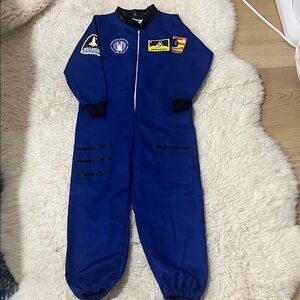 Kids Blue Astronaut One Piece Kids 5-8